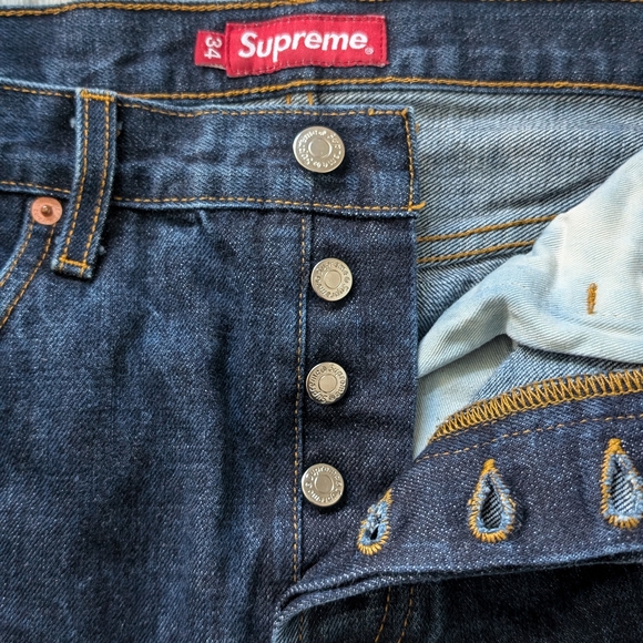 Blue Denim Jeans - Picture 3 of 5